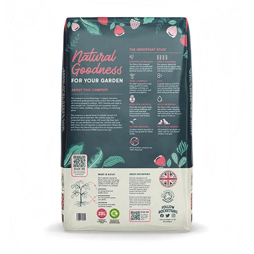 Peat Free Seed & Cutting Compost With John Innes 20L 4 Peat Free Seed & Cutting Compost With John Innes 20L - Image 2