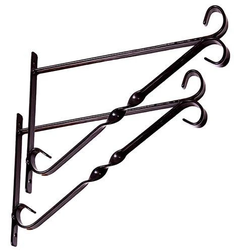 Pair Of 30cm 12in Hanging Basket Wall Brackets 4 Pair Of 30cm 12in Hanging Basket Wall Brackets - Image 2