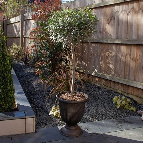 Black And Bronze Vertical Urn 5 Black And Bronze Vertical Urn - Image 3