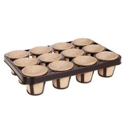 Skelly Tray X 3 And 36 Jiffy Bio Pots -Garden Bulbs Store 130325 5