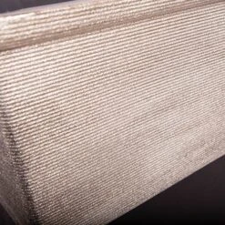 'Hendrix' Tall Square Planter 43cm (17in) Champagne Top -Garden Bulbs Store 130376 2