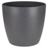 Houseplant Pot Cover 25cm-Anthracite 2 Houseplant Pot Cover 25cm-Anthracite -Garden Bulbs Store 130475