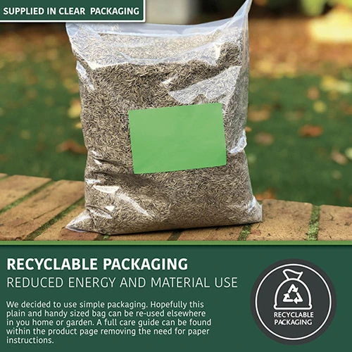 Multi-Purpose & Hardwearing Grass Seed Mix - Back Lawn, 1kg 6 Multi-Purpose & Hardwearing Grass Seed Mix - Back Lawn, 1kg - Image 4