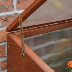 Hardwood Mini Greenhouse -Garden Bulbs Store 160265 2