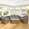 Bunbury Sofa Set Natural Weave -Garden Bulbs Store 160287