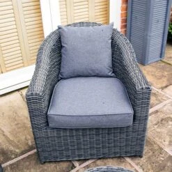 Bunbury Sofa Set Grey Weave -Garden Bulbs Store 160288 2