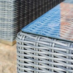 Vienna Lounger Set Grey Weave -Garden Bulbs Store 160289 4