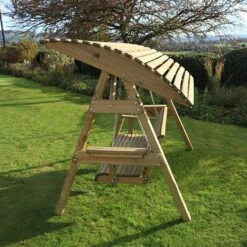 Miami 3 Seater Swing Seat With Cushion -Garden Bulbs Store 160505 2