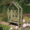 Rustic Seat -Garden Bulbs Store 160726