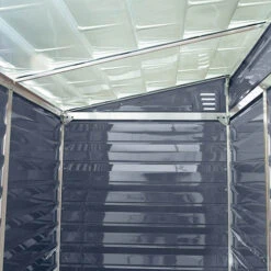 Palram 4x6 Skylight Grey Pent Shed -Garden Bulbs Store 160733 4