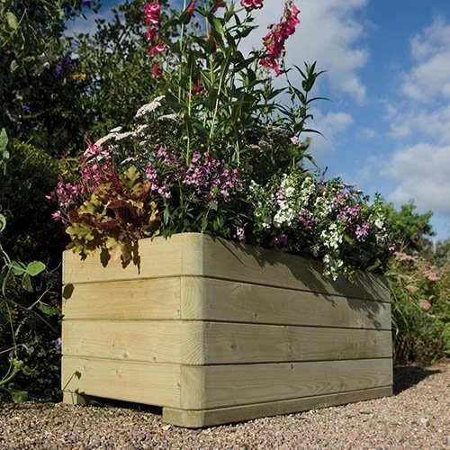 Marberry Rectangular Planter 4 Marberry Rectangular Planter - Image 2