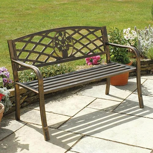 Coalbrookdale Garden Bench - Bronze 3 Coalbrookdale Garden Bench - Bronze
