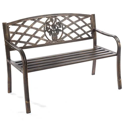 Coalbrookdale Garden Bench - Bronze 6 Coalbrookdale Garden Bench - Bronze - Image 4