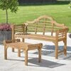 Lutyens Style Bench - Natural -Garden Bulbs Store 160802