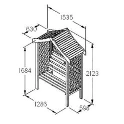 Parisienne Arbour -Garden Bulbs Store 161038 4