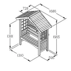 Cadiz Arbour 11 Cadiz Arbour -Garden Bulbs Store 161040 4