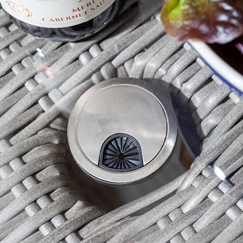 Prestbury 4 Seater Dining Set-Natural Stone 9 Prestbury 4 Seater Dining Set-Natural Stone - Image 7