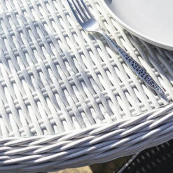 Prestbury 4 Seater Dining Set Putty Grey -Garden Bulbs Store 161230 2