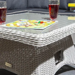 Prestbury Compact Diner Set Putty Grey 13 Prestbury Compact Diner Set Putty Grey -Garden Bulbs Store 161231 2