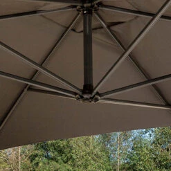 Prestbury Rectangular Overhang Parasol -Garden Bulbs Store 161233 2