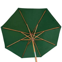 Willington Green 2.7m Wooden Parasol -Garden Bulbs Store 161238 2