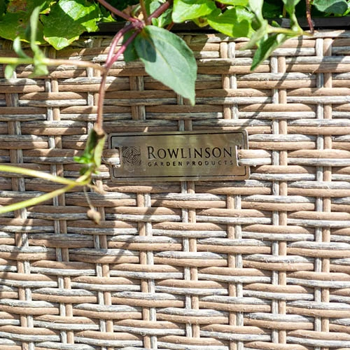 Tall Rattan Planter In Natural Weave 4 Tall Rattan Planter In Natural Weave - Image 2