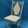 Cream Cafe Folding Chair 2 Cream Cafe Folding Chair -Garden Bulbs Store 161464