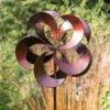 Tatton Burnished Gold Wind Sculpture -Garden Bulbs Store 161471