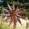 Solstice Burnished Gold Wind Sculpture -Garden Bulbs Store 161488