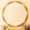 Golden Octagonal Indoor Mirror -Garden Bulbs Store 161494