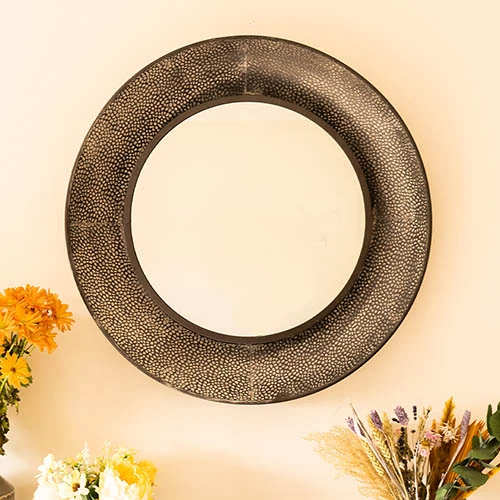 Black And Silver Indoor Mirror 3 Black And Silver Indoor Mirror