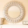 Silver Leaf Indoor Mirror 2 Silver Leaf Indoor Mirror -Garden Bulbs Store 161502