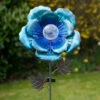 Blue Poppy With Solar Bulb -Garden Bulbs Store 161507