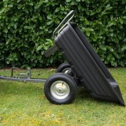 The Handy 650lb Poly Body Towed Dump Cart -Garden Bulbs Store 180198 4