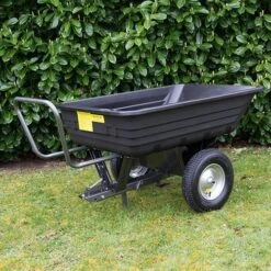 The Handy 650lb Poly Body Towed Dump Cart -Garden Bulbs Store 180198 5