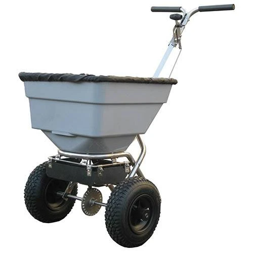 The Handy 100lbs Push Salt Spreader 3 The Handy 100lbs Push Salt Spreader