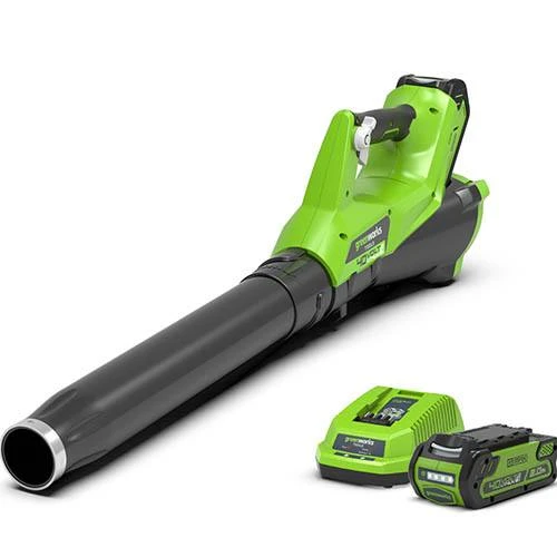 Greenworks 40V Axial Blower With 2Ah Battery And Charger 3 Greenworks 40V Axial Blower With 2Ah Battery And Charger