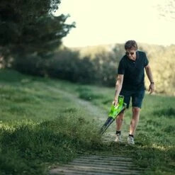 Greenworks 40V Axial Blower With 2Ah Battery And Charger 8 Greenworks 40V Axial Blower With 2Ah Battery And Charger -Garden Bulbs Store 180289 2