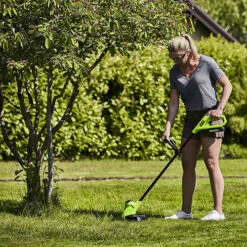 Greenworks 24 Volt 33cm Cordless Rotary Mower With Line Trimmer, Battery & Charger 6 Greenworks 24 Volt 33cm Cordless Rotary Mower With Line Trimmer, Battery & Charger -Garden Bulbs Store 180392 1